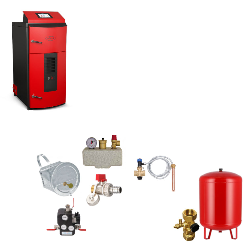 Attack Holzvergaserkessel SLX 55 Lamdba, Komplettset | klimaworld.com