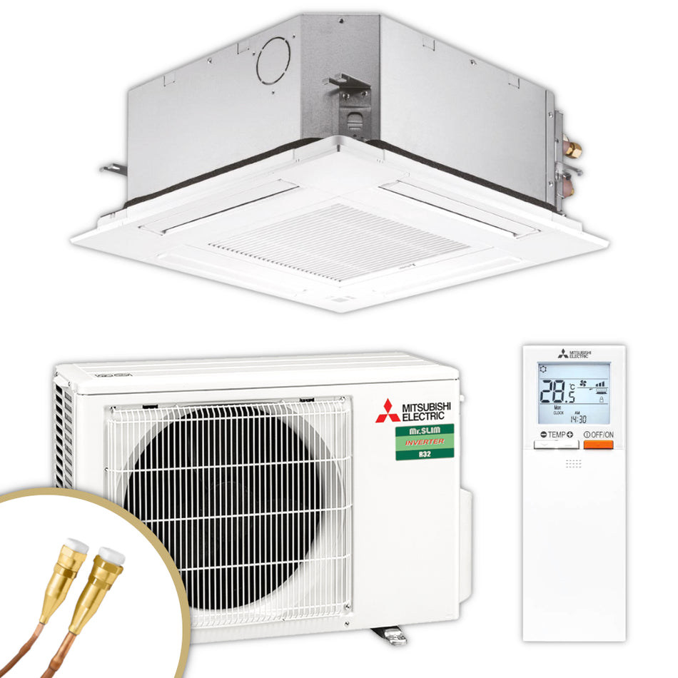 MITSUBISHI | Klimaanlagen-Set SUZ/SLZ-M35FA | 3,5 kW | Quick-Connect