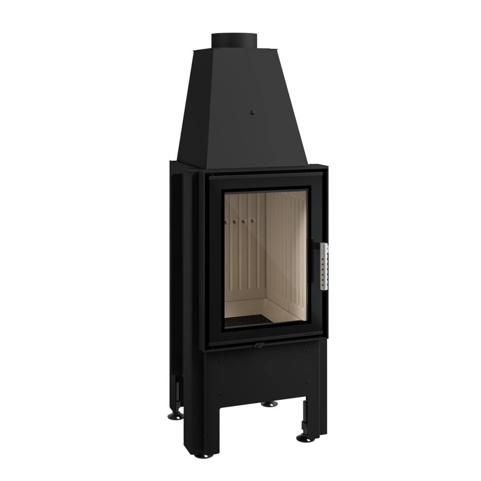 Hajduk Kamineinsatz | SMART 1VT-S | 7,5 kW | weißer Brennraum