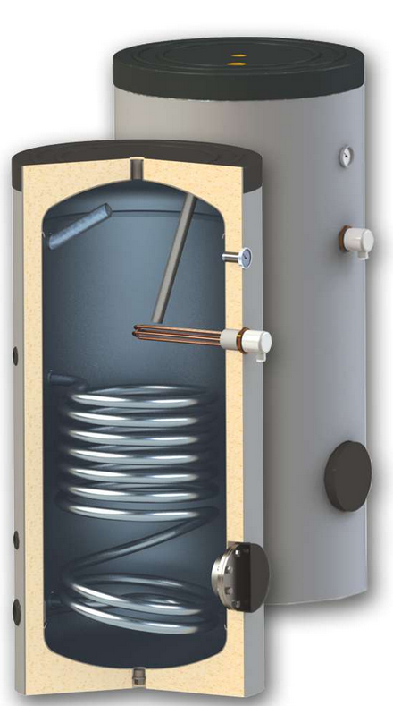 ThermoFlux Brauchwasserspeicher TBWS-R 400 Trinkwasser | 1 WT | www.klimaworld.com