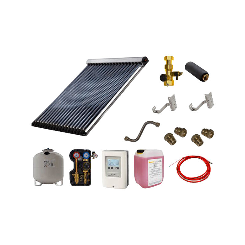 Solarpaket WT-B58/22 Röhrenkollektorset 