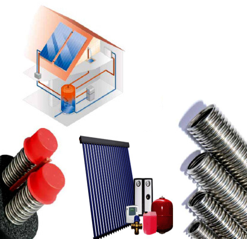 Solardual- Solarpaket Standard (4,84m²) mit Flachkollektor