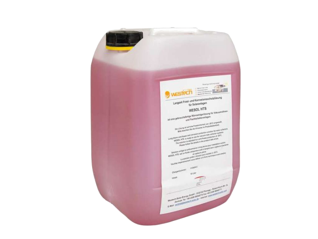 Solarflüssigkeit Wesol HTS 10 
