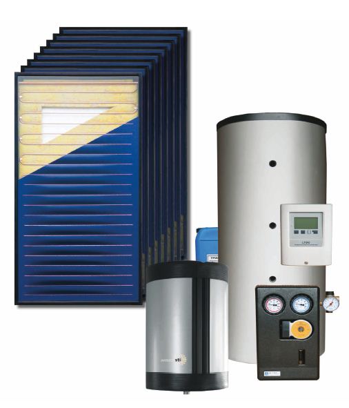 Solarpaket Paul 15,12m² Bruttofläche, Bafa förderbar