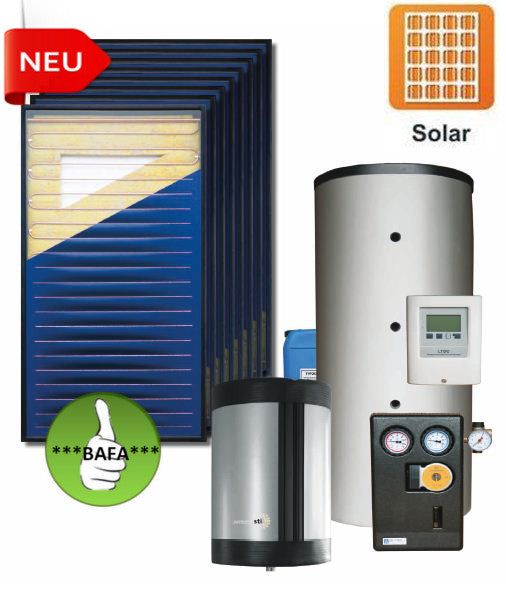 Solarpaket Paul 15,12m² Bruttofläche, Bafa förderbar