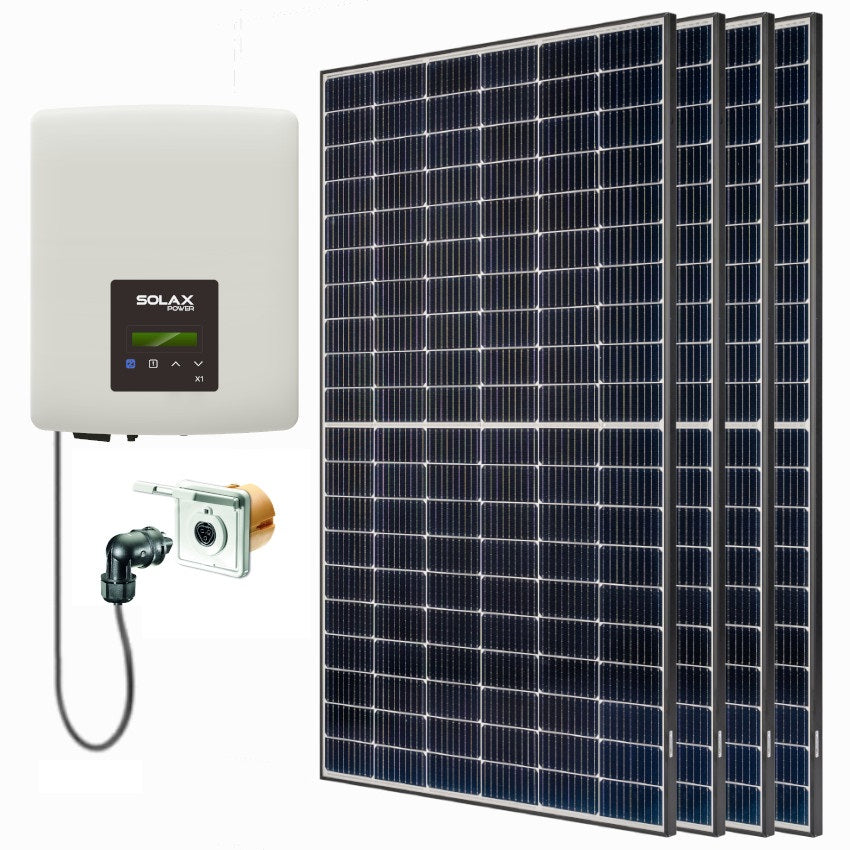 Balkonkraftwerk 1500 W | Photovoltaikanlage | steckfertig