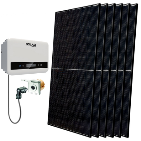 Balkonkraftwerk 2400 W Photovoltaikanlage, steckfertig | klimaworld.com