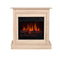 Aflamo LED Standkamin Vigo Classic Sonoma 3D | Wandaufstellung