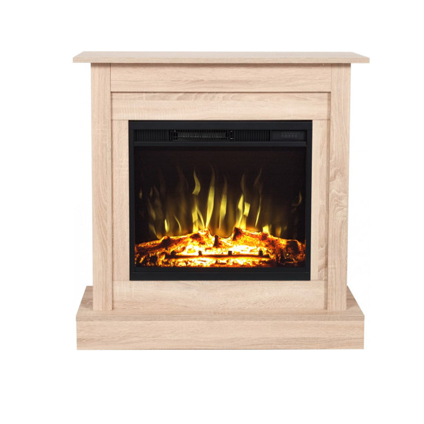 Aflamo LED Standkamin Vigo Classic Sonoma