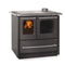 La Nordica Scheitholzherd Küchenherd | Sovrana Easy Schwarz | 6,5 kW