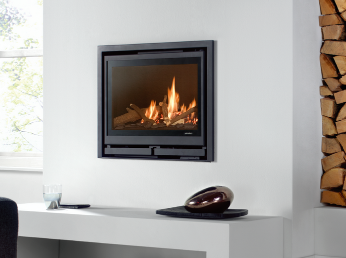 Wanders fires&stoves Square 60 Einbaukamin