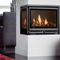 Wanders Gaskamin | SQUARE 60G Eck Links  (G20) Erdgas E | 4,8 kW