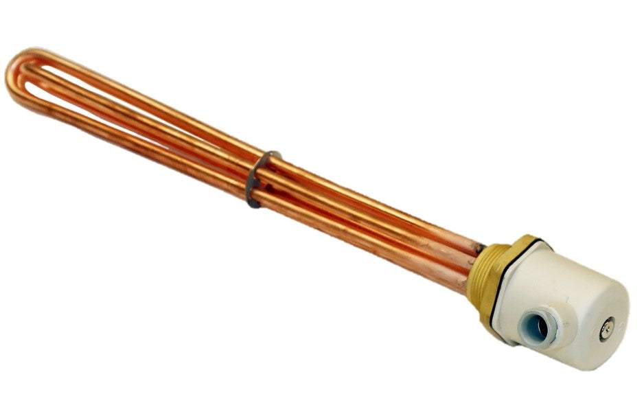 ThermoFlux elektrische Heizpatrone 4,5 kW  + Thermostat ➔ www.klimaworld.com