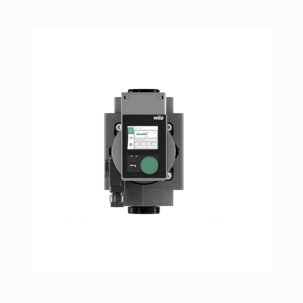 Wilo Hocheffizienzpumpe Yonos PICO plus 25 1-4 G1 mit Display, gruenem Drehknopf und kompakter Bauform | Klimaworld.com
