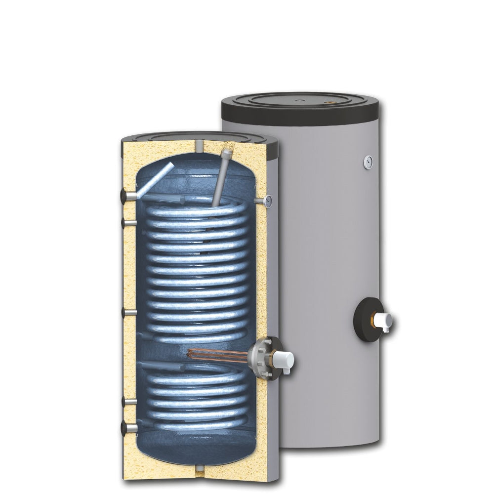 ThermoFlux Wärmepumpenspeicher SWP2N 400 | mit 2 Wärmetauscher | www.klimaworld.com