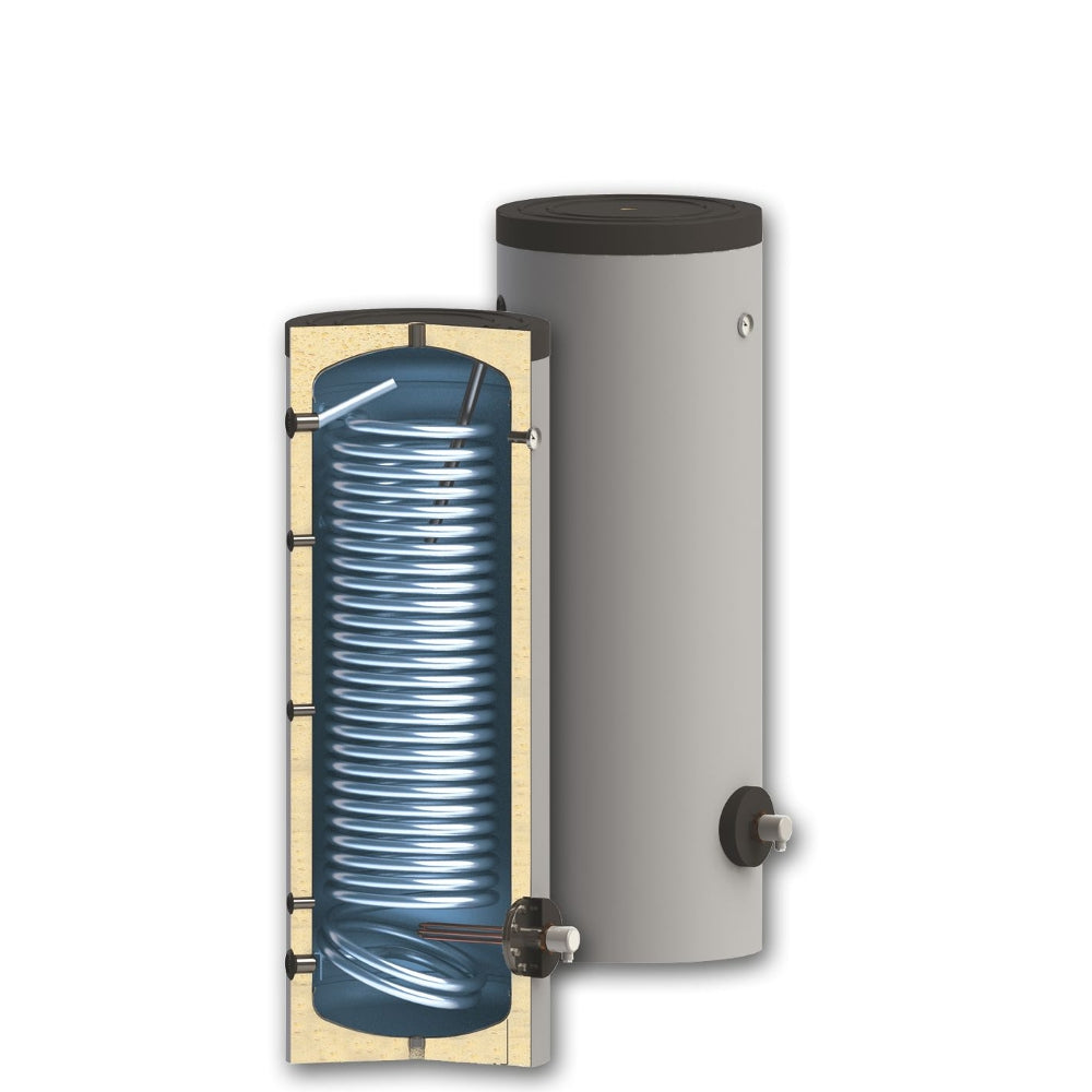 ThermoFlux Wärmepumpenspeicher SWP NL 500 | mit großem Wärmetauscher |  www.klimaworld.com