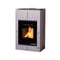 Aquaflam Vario Saporo | wasserführender Kaminofen | 11/7kW | grau