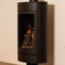 Wanders Gaskamin TALI F | Frontscheibe | runde Seiten | Fuß | Erdgas LL | 6 kW