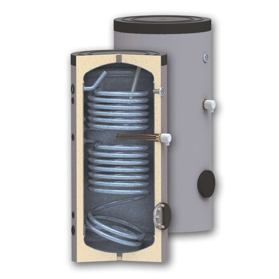 ThermoFlux Brauchwasserspeicher TBWS-RR 200 Trinkwasser | 2 WT | www.klimaworld.com