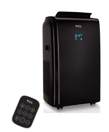 TCL mobiles Klimagerät K Serie | TAC-12CHPB/KB schwarz | 3,2 kW | R290