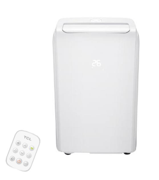 TCL mobiles Klimagerät | Design K | TAC 12CPB/KW weiß | 3,2 kW | R290