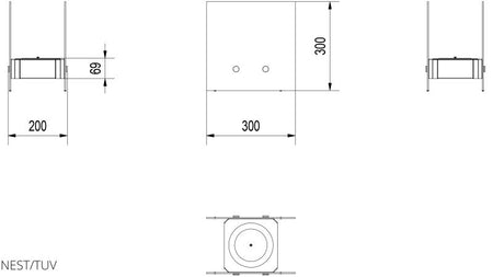 Technische Zeichnung - NEST/TUV