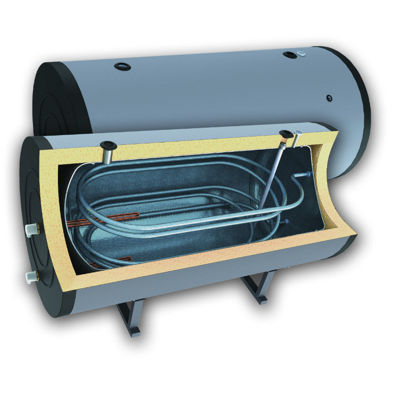 ThermoFlux Brauchwasserspeicher THBWS-R 300 horizontal  | 1 WT |www.klimaworld.com