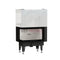 BeF Kamineinsatz Therm V 10 CL | 13 kW | Hebetür, Eckscheibe links