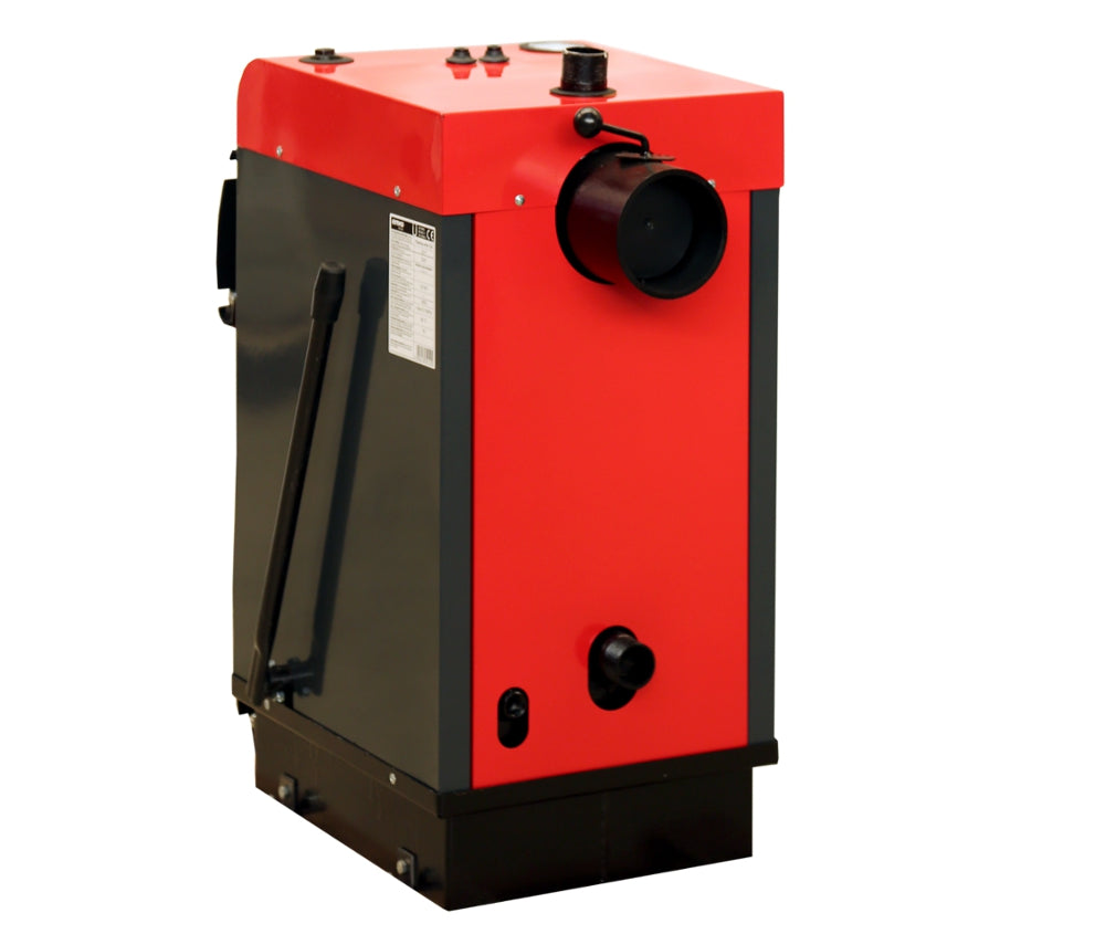 Thermo-Mini 3,9 kW Festbrennstoffkessel Komplettset 4