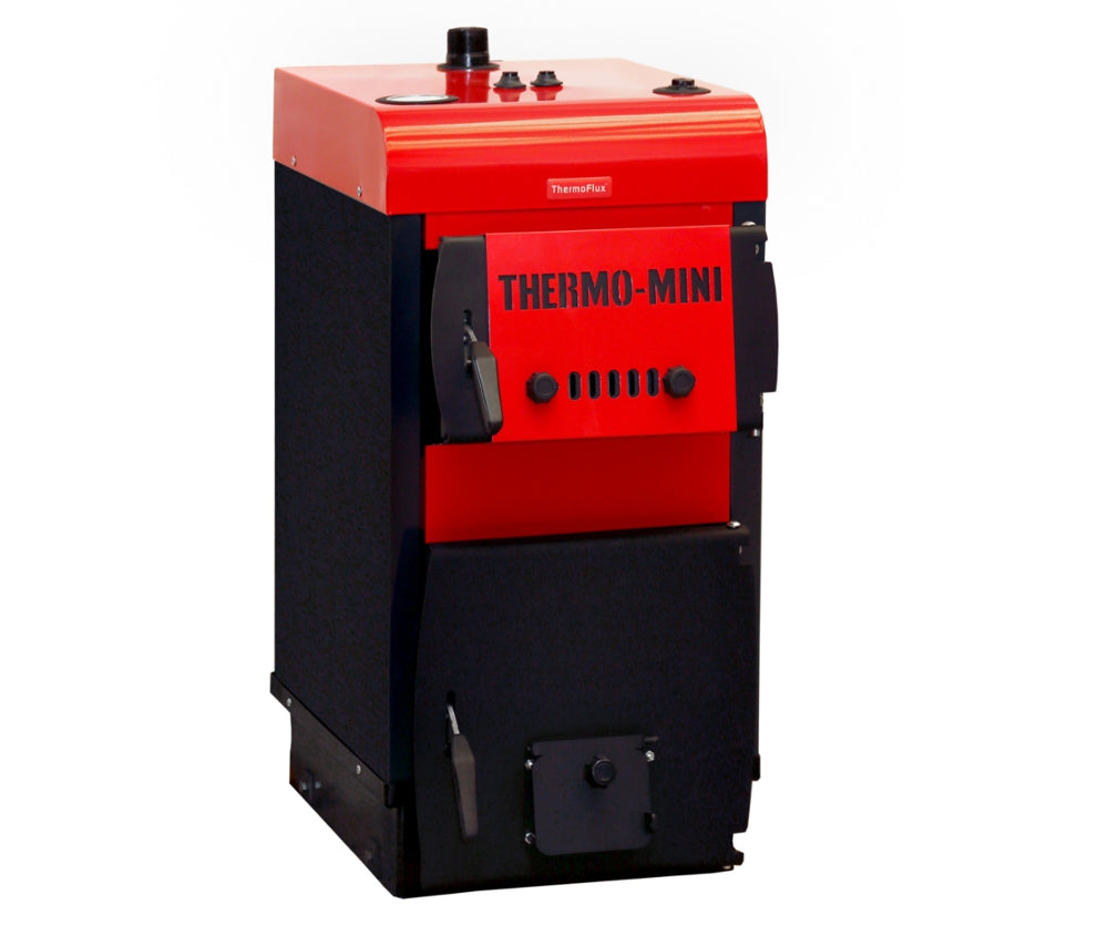 Thermo-Mini 3,9 kW Festbrennstoffkessel Komplettset 4