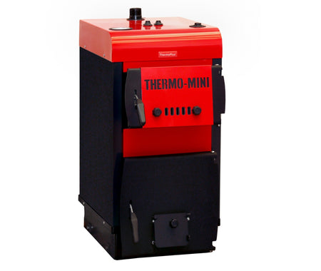 Thermo-Mini 3,9 kW Festbrennstoffkessel Komplettset 4