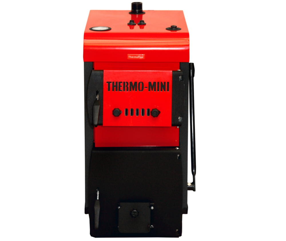 Thermo-Mini 3,9 kW Festbrennstoffkessel Komplettset 4