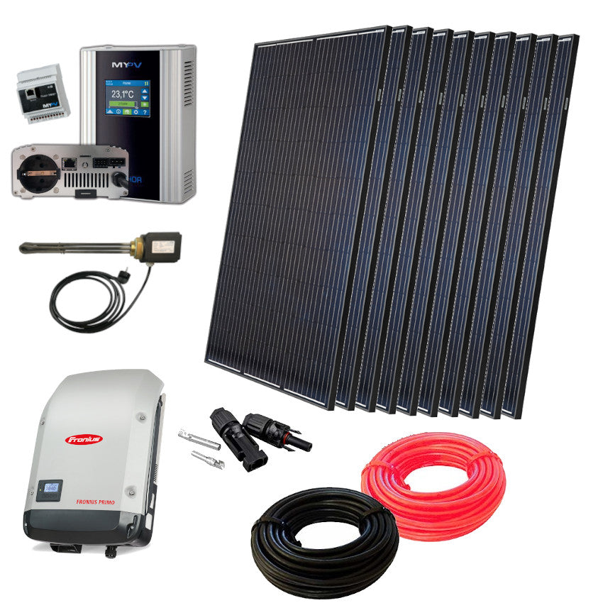 Photovoltaik kompl.Set zur Warmwasserbereitung