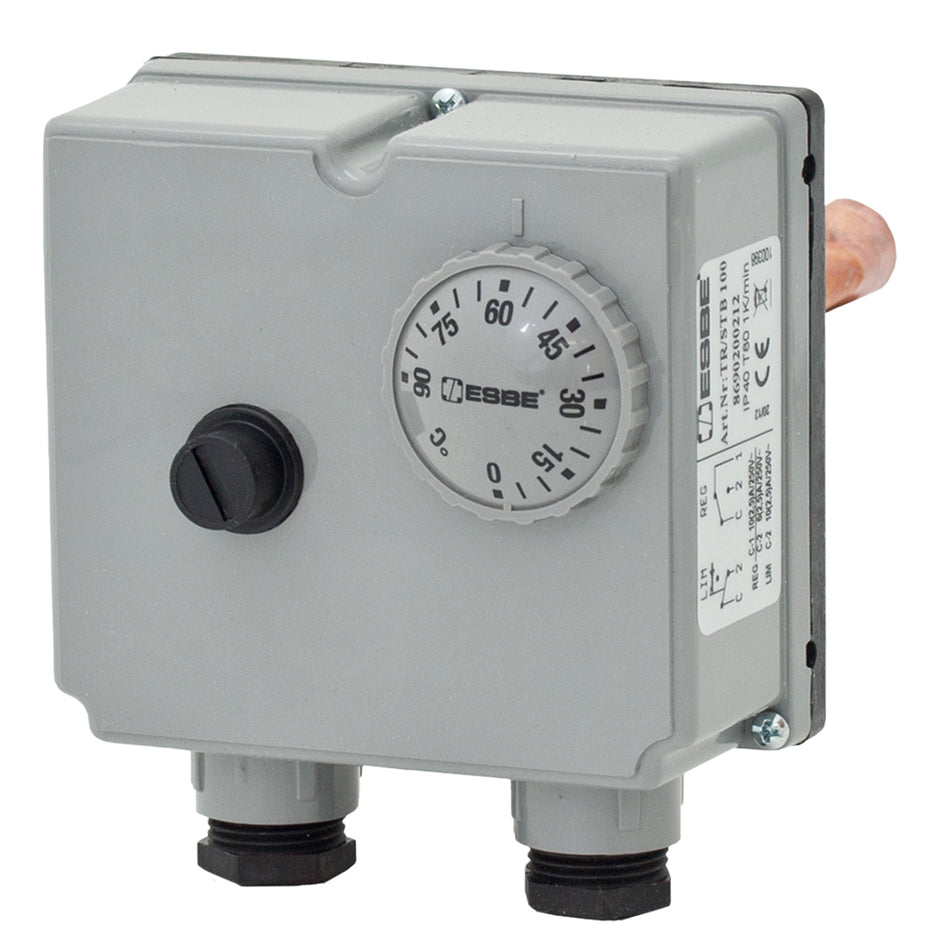 ESBE TIB121 Doppel-Tauchthermostat