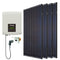 Balkonkraftwerk 1500 W | Photovoltaikanlage | Flachdachaufständerung