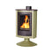 HS-Flamingo Warmluftofen | Masterflamme Piccolo II | 7 kW | Grün