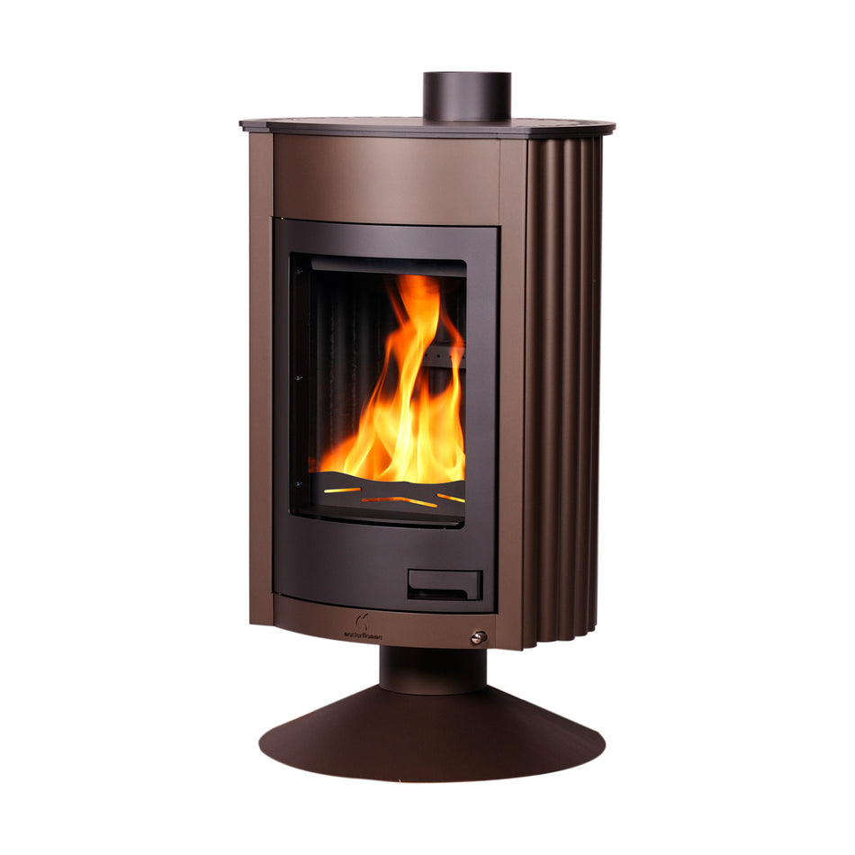 HS Flamingo Warmluftofen Masterflamme Medie II, braun | klimaworld.com