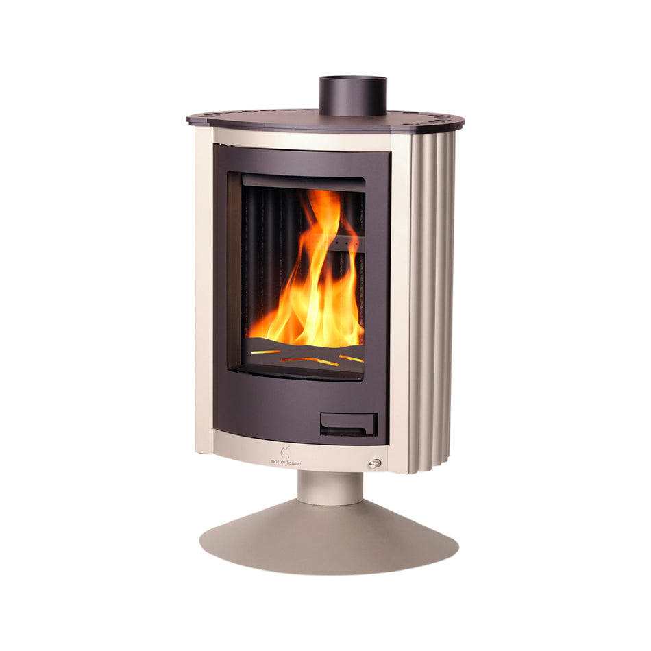 HS Flamingo Warmluftofen Masterfalmme Piccolo II in Creme | Klimaworld.com