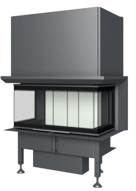 Kamineinsatz BEF Trend V8 C 13 kW luftheizer