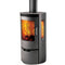 TermaTech | Kaminofen | TT10G | 6 kW | 3 Scheiben | schwarz