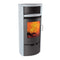 TermaTech | Kaminofen | TT10HS | 6 kW | Warmhaltefach | schwarz