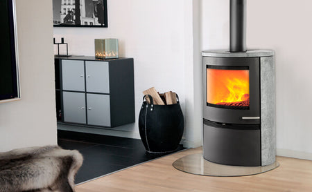 TermaTech | Kaminofen | TT22HS | 7,5 kW | Speckstein | schwarz