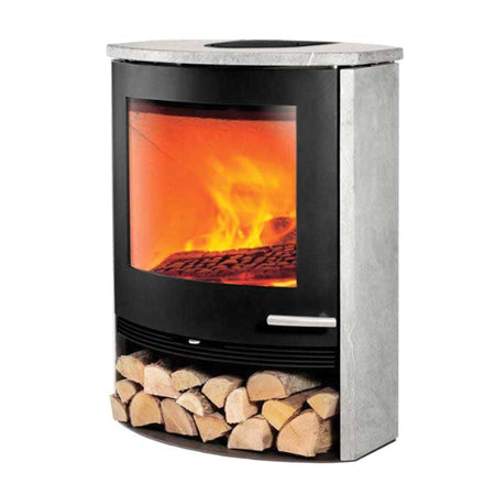  TermaTech | Kaminofen | TT22S | 7,5 kW | Speckstein | schwarz
