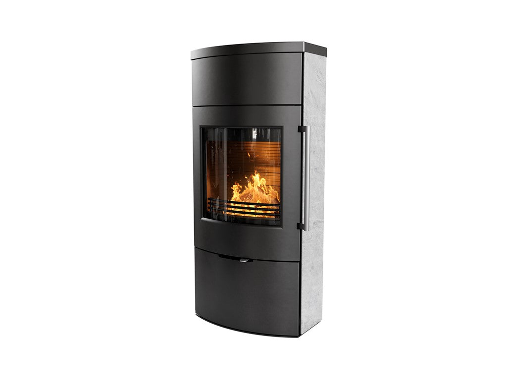 TermaTech Kaminofen TT80S Speckstein 5,5kW eingebauter Wärmespeicher