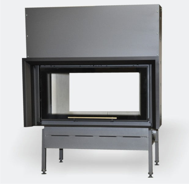 Wasserkamineinsatz durchsicht Twin V 9 Aquatic 22 kW BEF Home Set 1