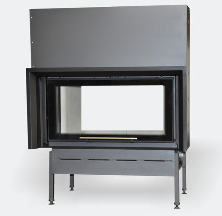 Wasserkamineinsatz durchsicht Twin V 9 Aquatic 22 kW BEF Home Set 1