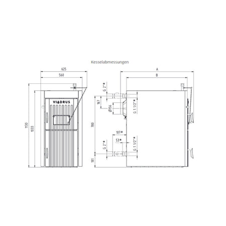 U22 Economy 25kW Zeichnung