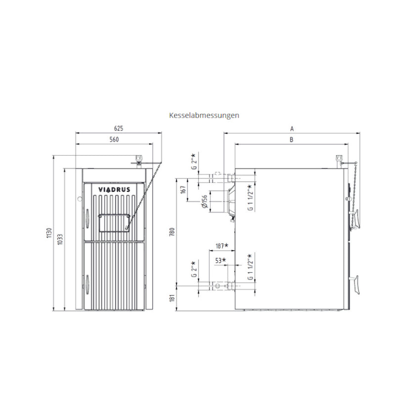 U22 Economy 30kW Zeichnung