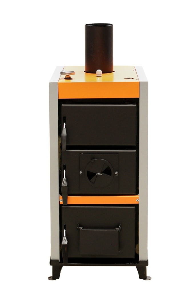 Festbrennstoffkessel mit Gebläse CWD ULTIMA 3,9 kW keine Messpflicht