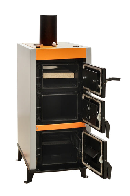 Festbrennstoffkessel CWD ULTIMA - mini Festebrennstoffkessel 3,9 kW 